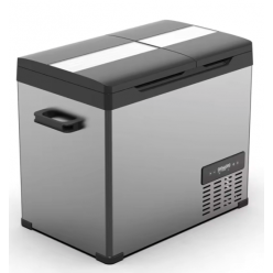 CHT55  Портативный холодильник 55 L серебристый для дома и авто 12/24V AC 110-240V with APP